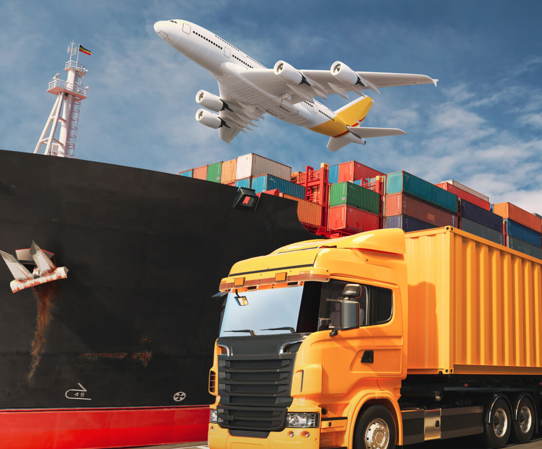 Cargo plane and logistics operations